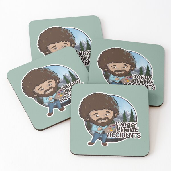 Item preview, Bob Ross, Pequeños accidentes felices designed and sold by Powers Art.