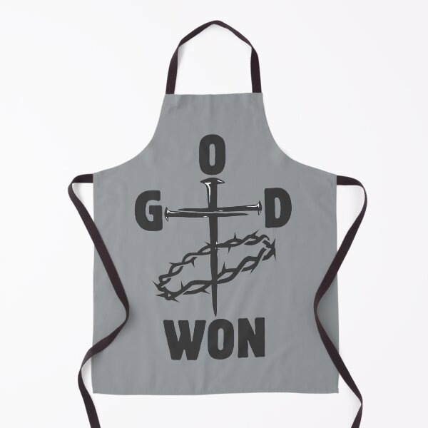 Item preview, God Won 3 Nails and Crown of Thorns designed and sold by Forevermore.