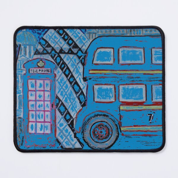 Item preview, Blue London Bus designed and sold by mrivserg.