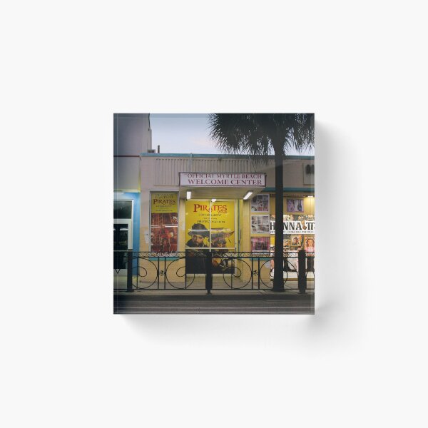 Item preview, Myrtle Beach Welcome Center at Night designed and sold by Cynthia48.