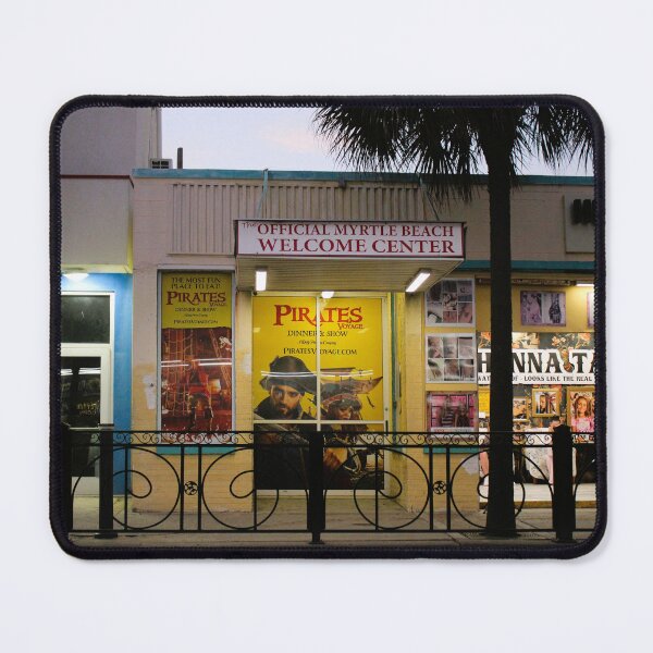 Item preview, Myrtle Beach Welcome Center at Night designed and sold by Cynthia48.
