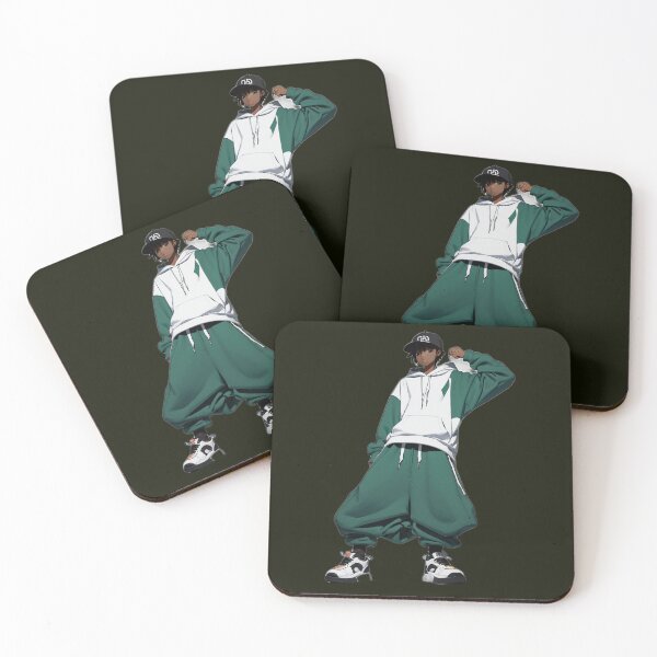 Item preview, rban Anime Streetwear Character – Baggy Hoodie Fashion Illustration designed and sold by IosArt.