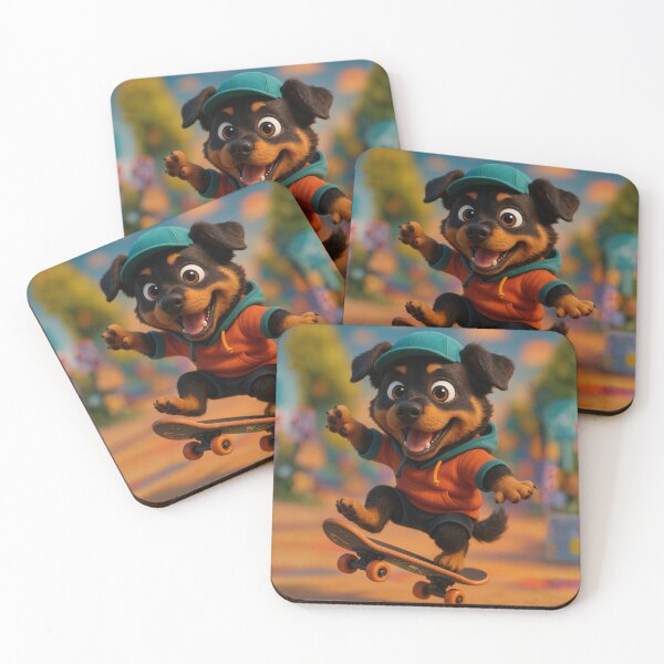 Item preview, Skater Rottweiler Mix designed and sold by Sillytoe.