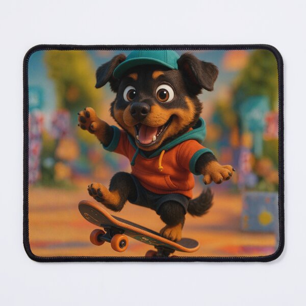Item preview, Skater Rottweiler Mix designed and sold by Sillytoe.