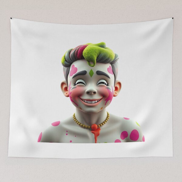 Item preview, Purple-Haired Holi Player designed and sold by Teewave-Ashish.