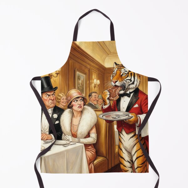 Item preview, Tiger Waiter Shows Why Tigers Aren't Waiters designed and sold by Tridentulus.