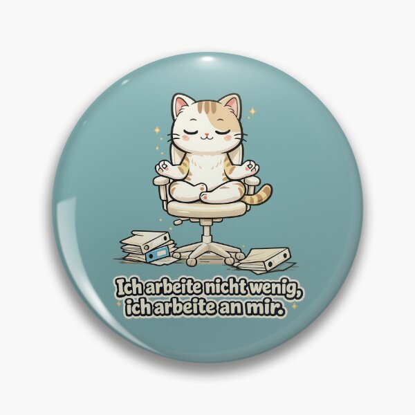 Item preview, I don't work a little - I work on myself! designed and sold by Pixelartistin.
