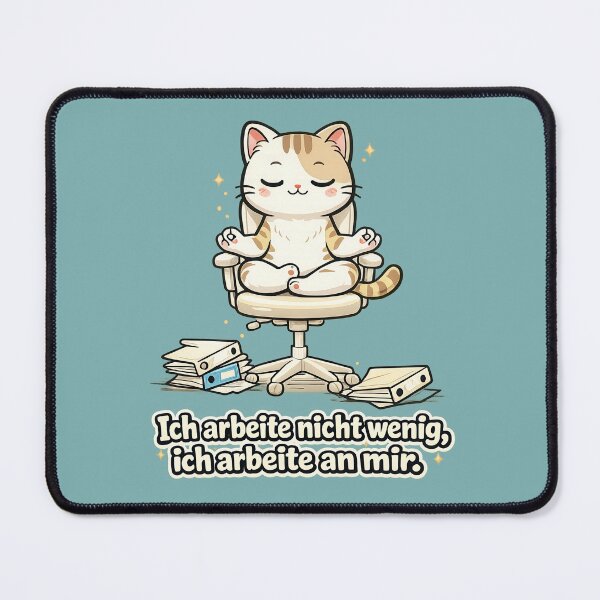 Item preview, I don't work a little - I work on myself! designed and sold by Pixelartistin.