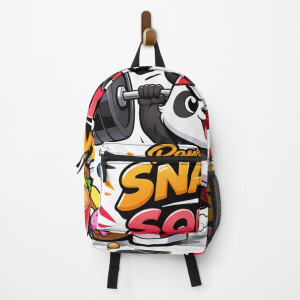 Item preview, anda Kawaii Powered by Snacks & Squats – Panda Fitness Funny designed and sold by les 3 cerises store.