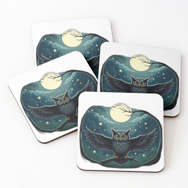 Item preview, Firefly Orchard Owl designed and sold by IllumeInk.