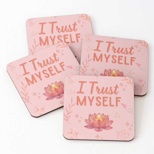 Item preview, Copy of I Trust Myself - Affirmation Lotus Flower designed and sold by Nubesss.