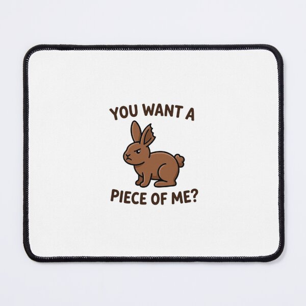 Item preview, Chocolate Easter bunny with bitten-off ear designed and sold by ArtByAxisOne.