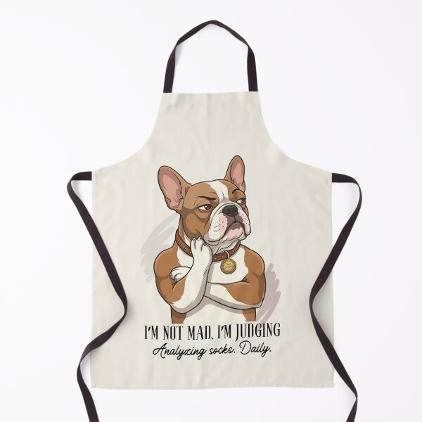 Item preview, Sassy French Bulldog - I’m Not Mad I’m Judging. designed and sold by KojourinArt.