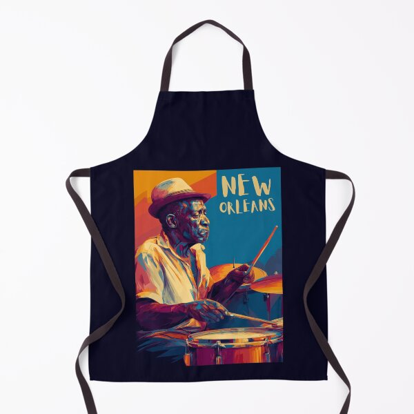 Item preview, A Drummer in New Orleans - Louisiana  designed and sold by GoodOldVintage.
