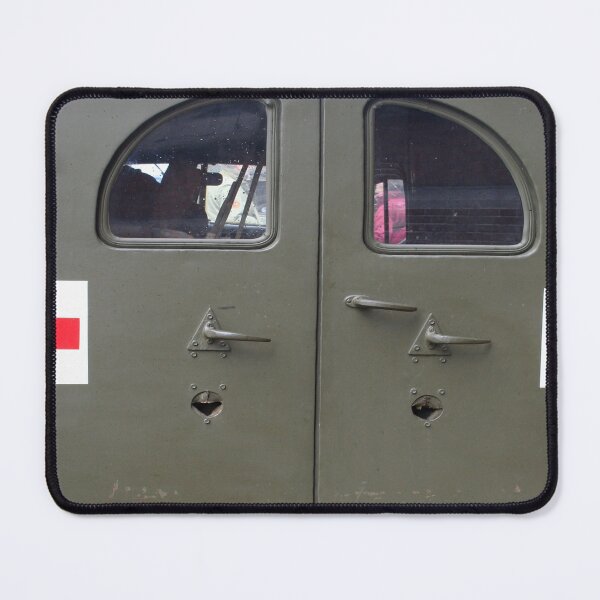 Item preview, Frontline Mercy: Vintage Military Ambulance designed and sold by DW-AiRT.