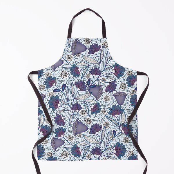 Item preview, Pointillism Twilight Blooms designed and sold by phatlizzardart.