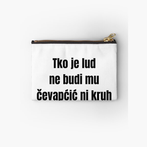 Item preview, Tko je lud ne budi mu - natpis designed and sold by Dmitrij63.