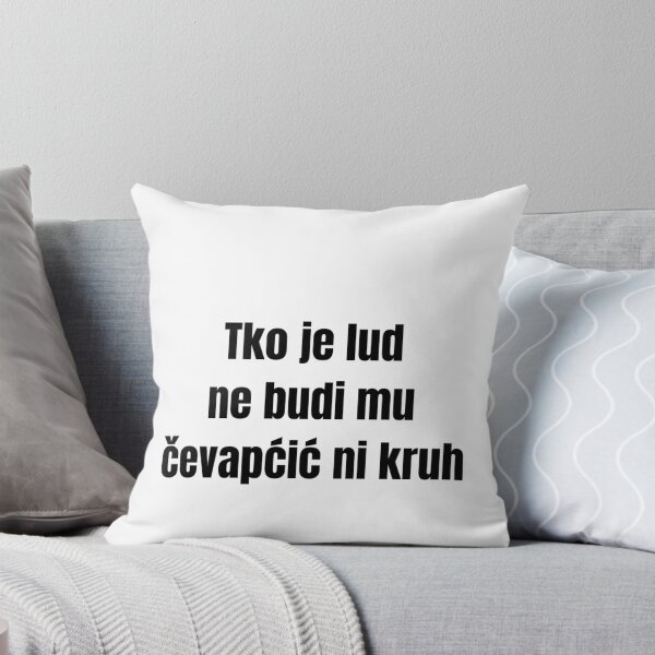 Item preview, Tko je lud ne budi mu - natpis designed and sold by Dmitrij63.