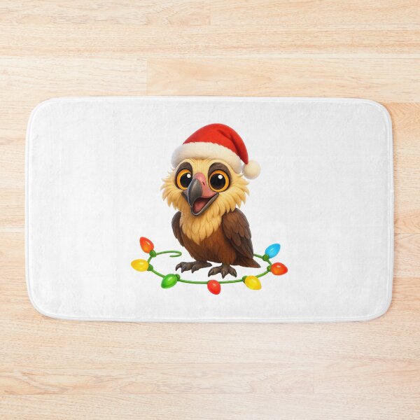 Item preview, Christmas Bearded Vulture designed and sold by Sillytoe.