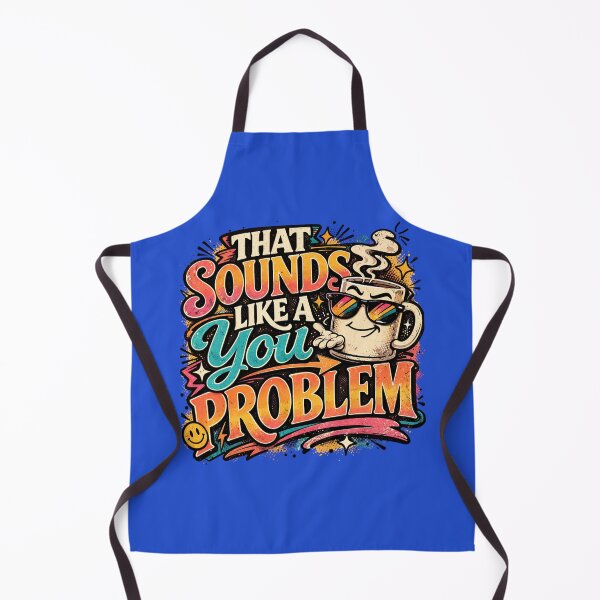 Artikelvorschau, Das klingt nach einem Problem von dir – Lustiges, sarkastisches Kaffee-Humor-T-Shirt entworfen und verkauft von vampbabe54.