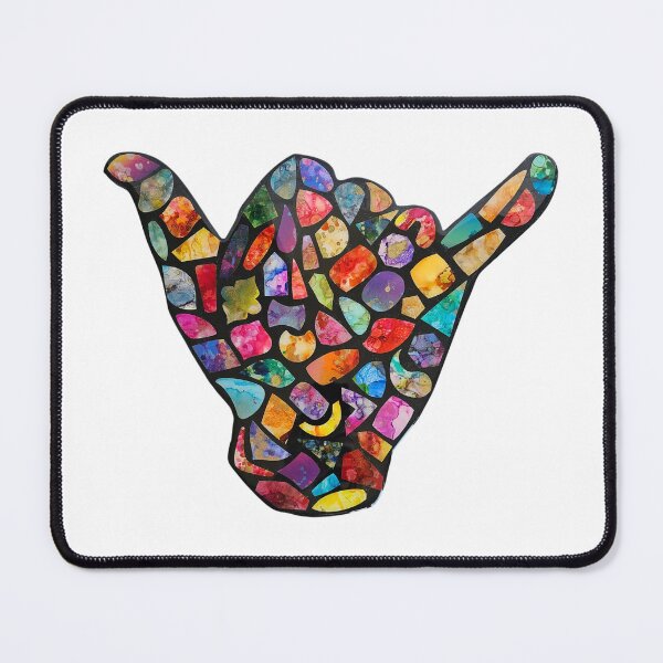 Item preview, Colorful Shapes Shaka Wall Art designed and sold by Bdbear10.