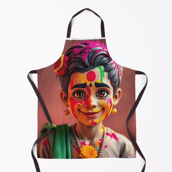Item preview, Realistic Boy with Holi Colors designed and sold by Teewave-Ashish.