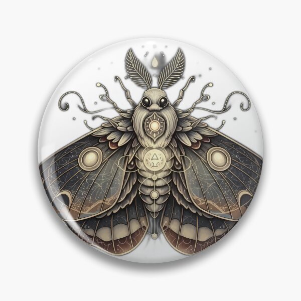 Item preview, Moth Oracle Relic designed and sold by IllumeInk.