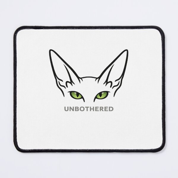 Item preview, Unbothered Sphynx Cat – Cool Calm Cat Attitude Design designed and sold by IrynaLineArt.