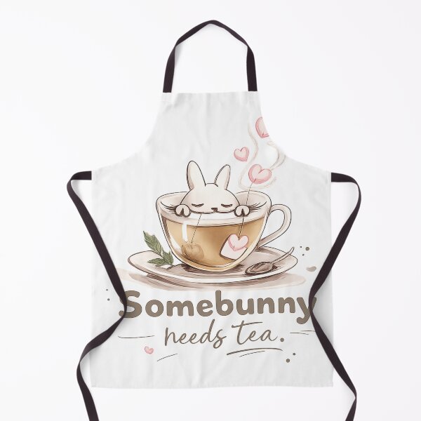 Item preview, Cute bunny in a teacup – Somebunny needs tea designed and sold by Dennis' Creative Corner.