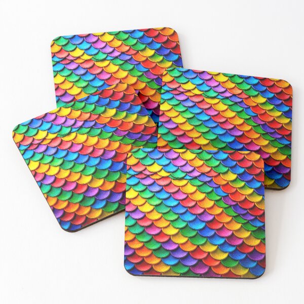 Item preview, Multicolor Rainbow Scales Arches Pattern. designed and sold by Giulivo Store Graphic.