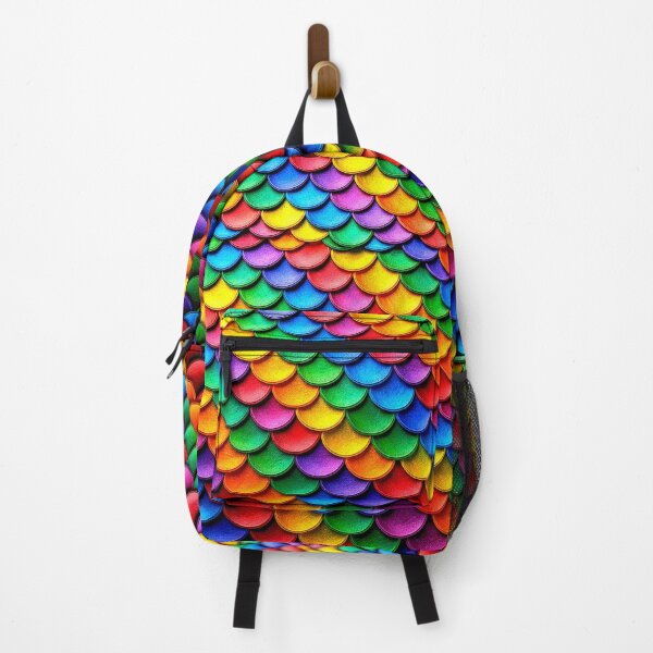 Item preview, Multicolor Rainbow Scales Arches Pattern. designed and sold by Giulivo Store Graphic.