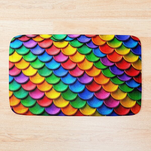 Item preview, Multicolor Rainbow Scales Arches Pattern. designed and sold by Giulivo Store Graphic.