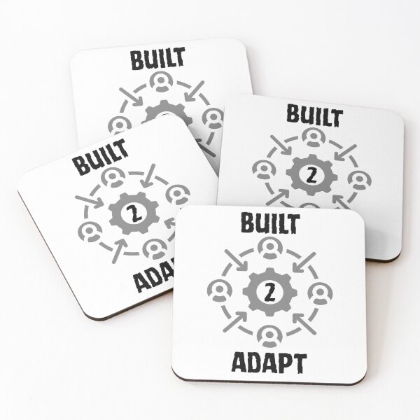 Item preview, Built To Adapt Motivational Quote designed and sold by Snedsdigital.