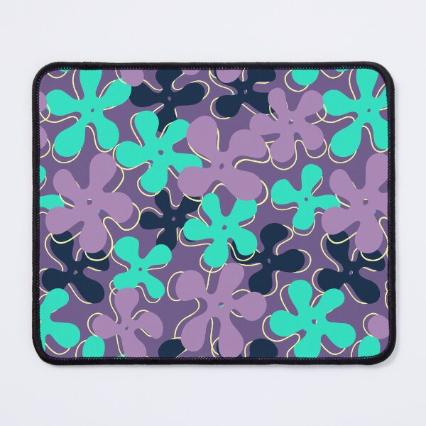 Item preview, Retro Beach Vibes Pattern in Purple, Teal and Navy designed and sold by Free-Spirit-Meg.