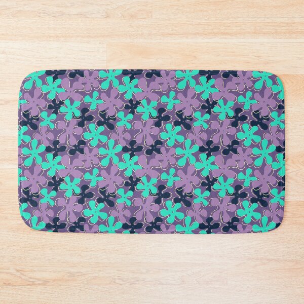 Item preview, Retro Beach Vibes Pattern in Purple, Teal and Navy designed and sold by Free-Spirit-Meg.