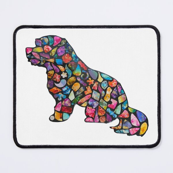 Item preview, Colorful Shapes Westiepoo Dog Wall Art Piece designed and sold by Bdbear10.