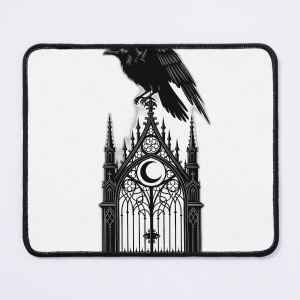 Item preview, Raven Gatekeeper Guardian designed and sold by IllumeInk.