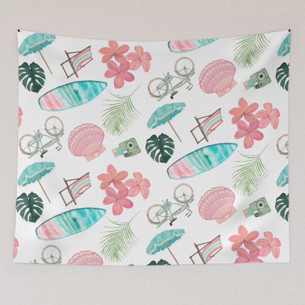 Item preview, Hawaiian Tropical Beach Pattern Collection designed and sold by PD-Coastal.