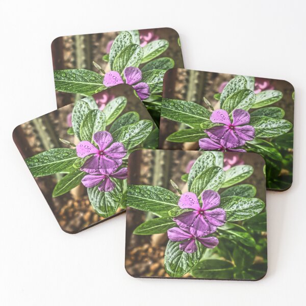 Item preview, purple flower after the rain designed and sold by seasandlands.