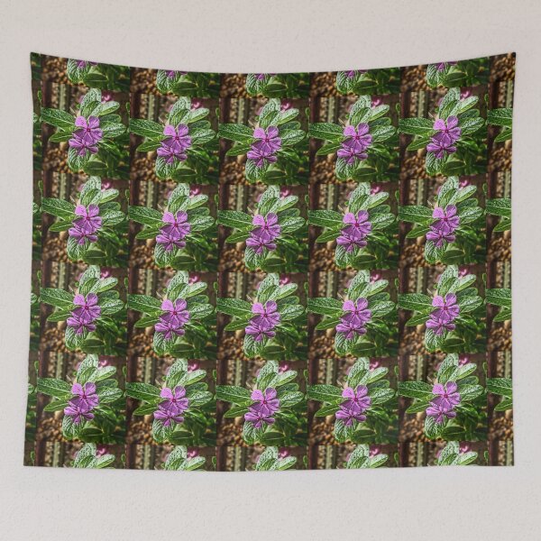 Item preview, purple flower after the rain designed and sold by seasandlands.