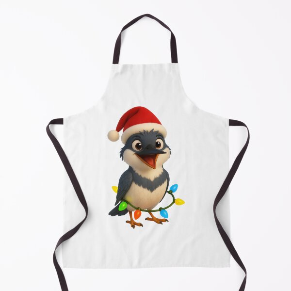 Item preview, Christmas Belted Kingfisher designed and sold by Sillytoe.