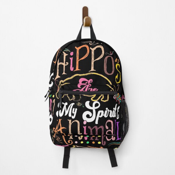Item preview, Hippos are My Spirit Animal cute hippopotamus quotes designed and sold by Pikkalo.