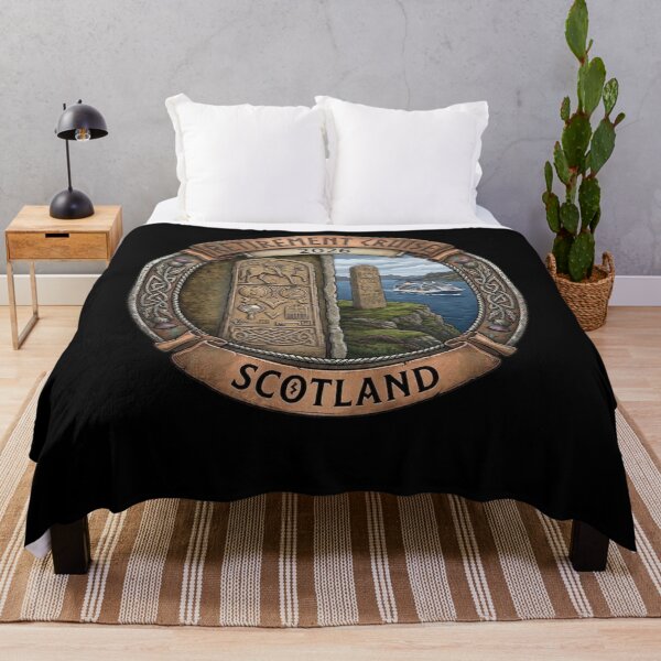 Item preview, Scotland Retirement Cruise 2026 Pictish Standing Stone Art designed and sold by Loom on the Loch.