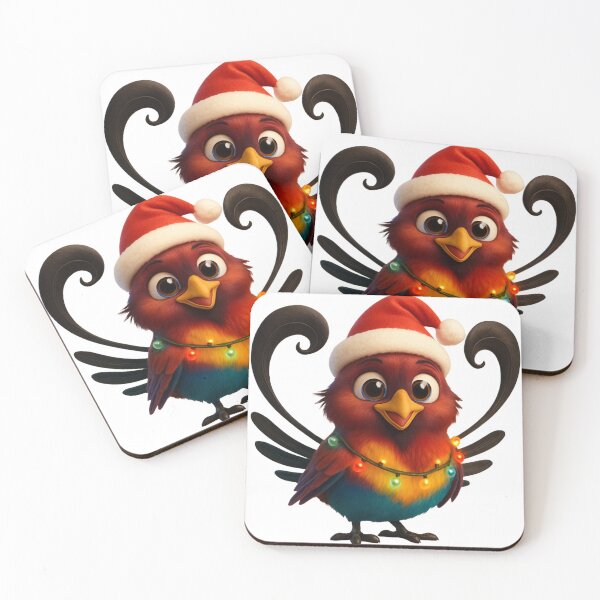Aperçu de l'œuvre Oiseau de paradis de Noël créée et vendue par Sillytoe.