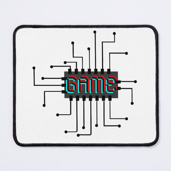 Item preview, Retro Glitch CPU - "GAME" Circuit Board Aesthetic designed and sold by RohiMade.