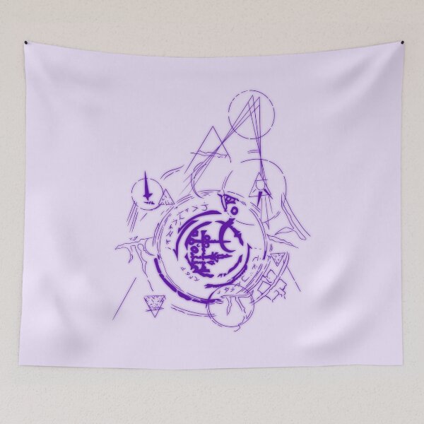 Item preview, baldurs gate waypoint blurry bg designed and sold by sagegreenmoon.