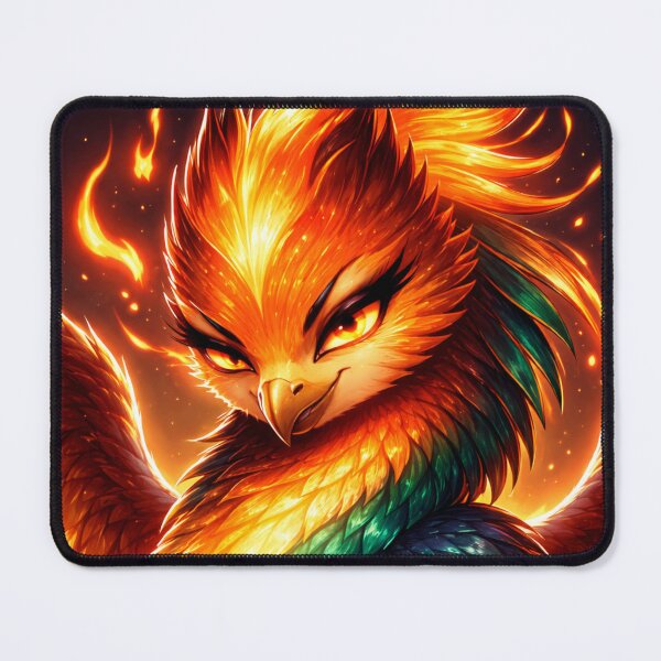 Item preview, Radiant Phoenix Rising – Fiery Rebirth Fantasy Bird designed and sold by PettyWithPurpose.