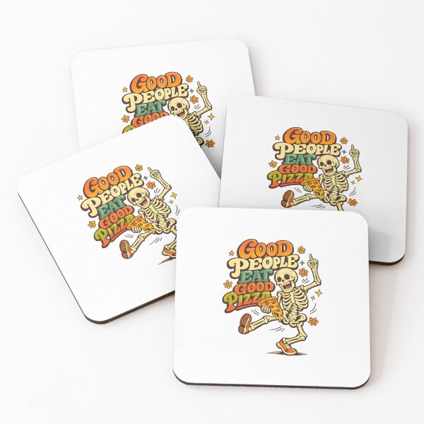 Item preview, Good People Eat Good Pizza designed and sold by LuveraxArt.