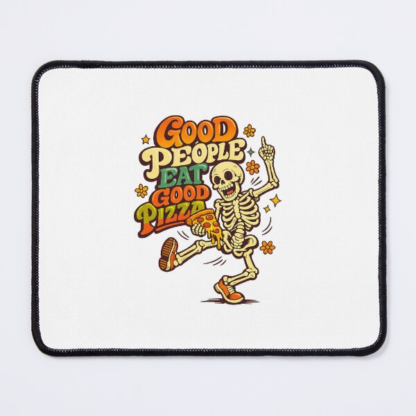 Item preview, Good People Eat Good Pizza designed and sold by LuveraxArt.