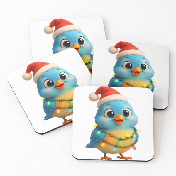 Aperçu de l'œuvre Oiseau de Noël créée et vendue par Sillytoe.